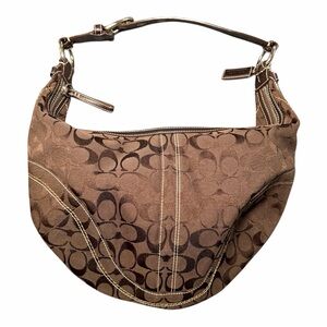 Coach | Bags | Vintage Coach Hamptons Leather Buckle Hobo 7548